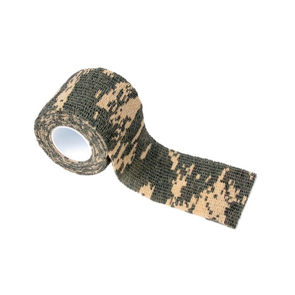 Self-Adhesive Extendable Camouflage Cloth Outdoor Hunting Camouflage Tape Bandage Riding Bicycle Sticker ACU camouflage