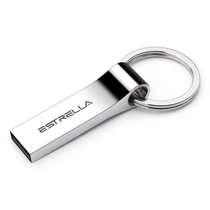 8GB/16GB/32GB/64GB Portable Metal Waterproof USB Flash Drive U Disk