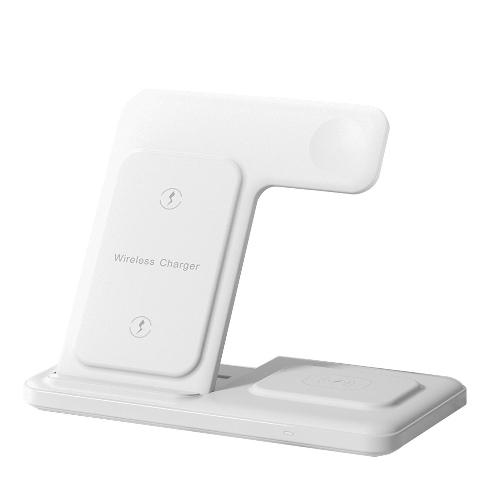 3-in-1 Wireless Charger Stand Fast Charging Vertical Base Bracket