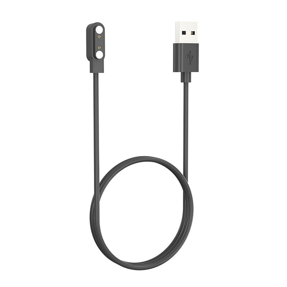 Smartwatch Charger Magnetic Charging Cable Cradle Compatible For Xiaomi Haylou Solar Plus / Heylou Ls16 black