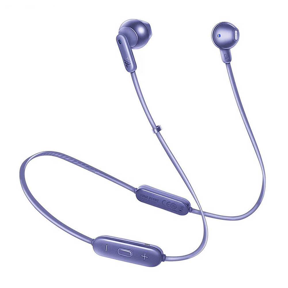 Jbl Tune215bt Wireless Bluetooth-compatible Headphones Semi-in-ear 5.0 Transmission Type-c Fast Charging Earphone lilac purple