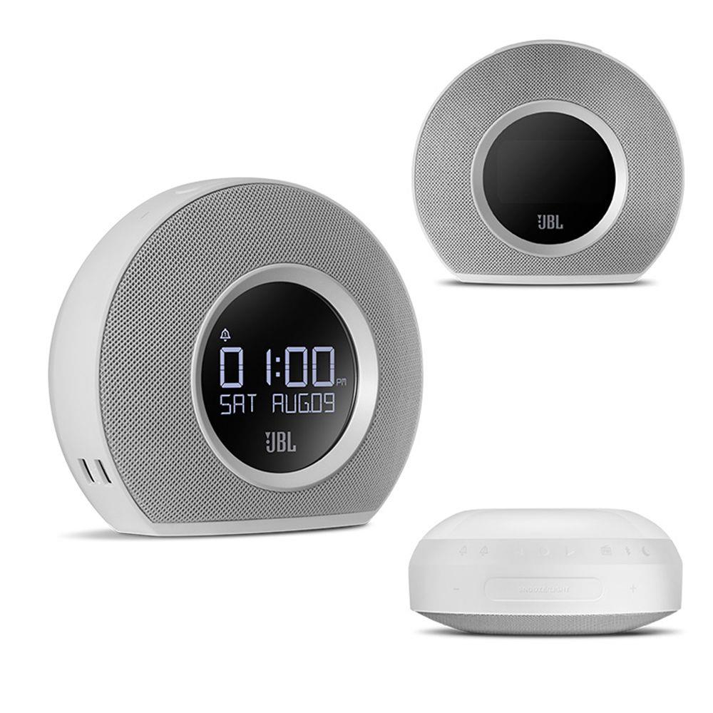 Jbl Horizon Bluetooth Speaker Wireless Alarm Clock Fm Radio Led Ambient Light Stereo Sound