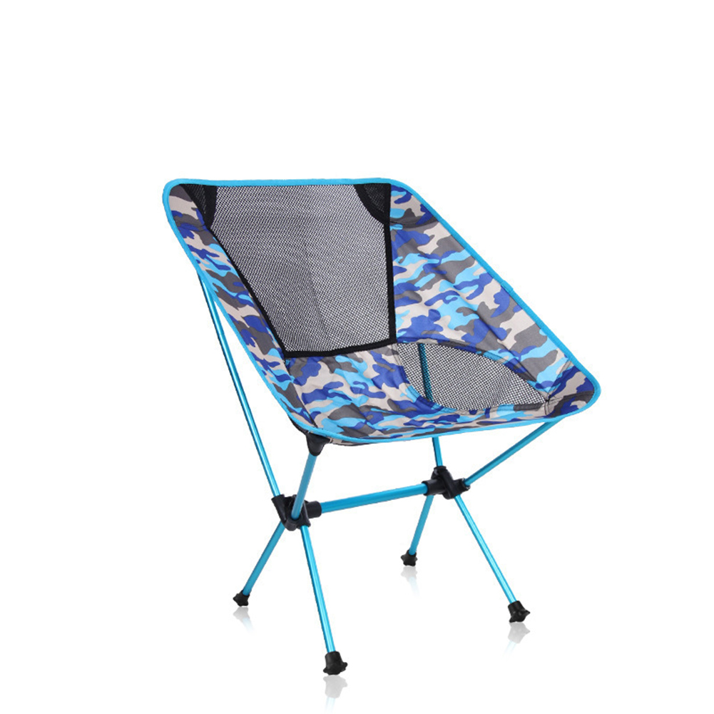 Wholesale Outdoor Foldable Chair Oxford Camouflage Cloth Portable Chair
