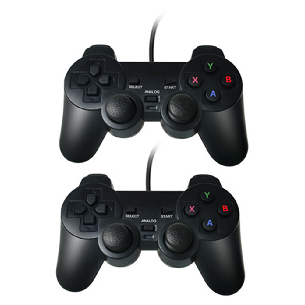 Wholesale 2pcs Pawky Pad Game Hard Drive for Saturn Ps2/n64 4k Gaming Wire  Handle Black US Plug From China