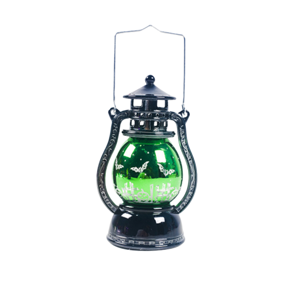Wholesale Retro Style Barn Lantern Shape LED Light for Halloween Decor