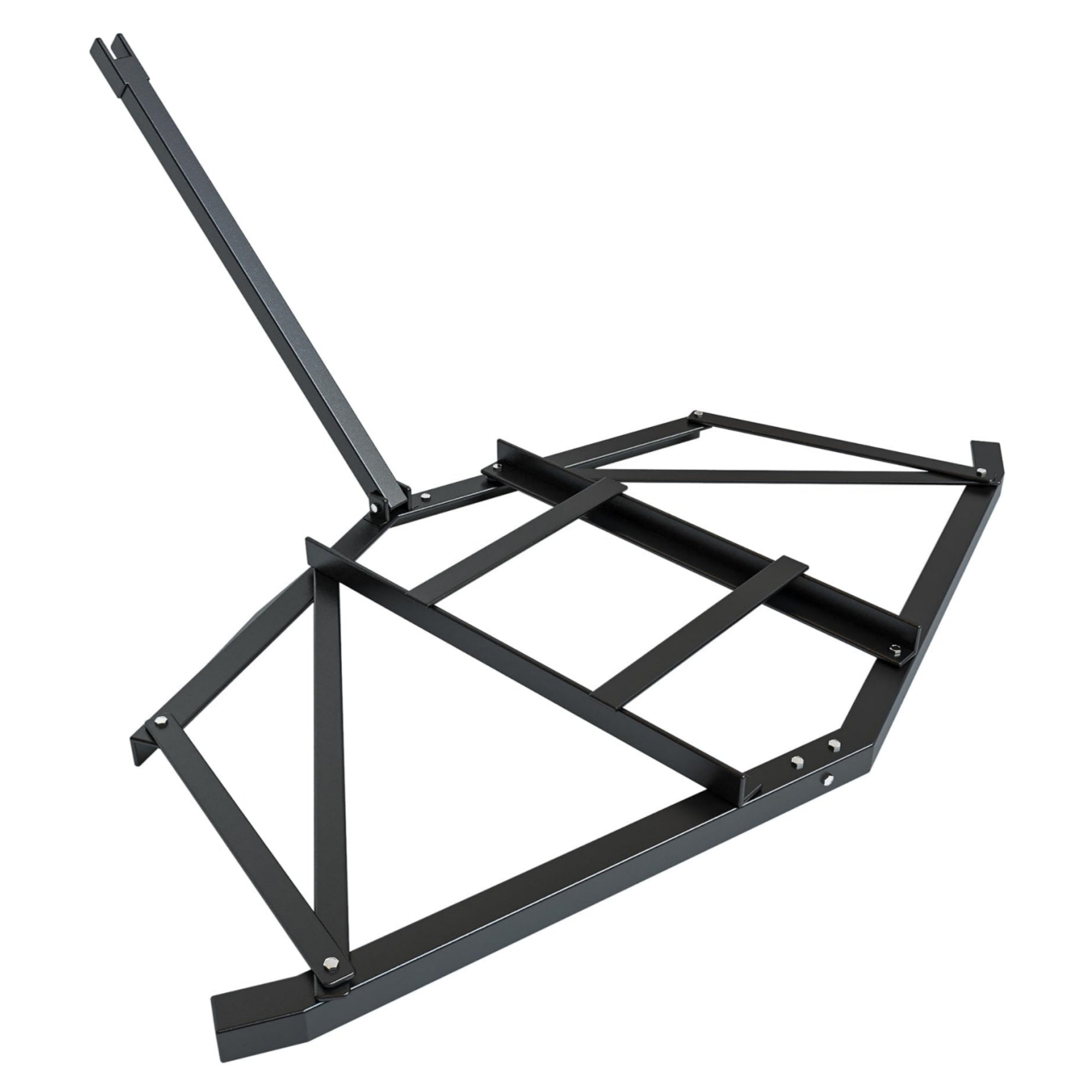 US GARVEE 66 Inch Wide Driveway Drag with 2 Adjustable Bars Driveway Drag Grader Harrow for ATV UTV