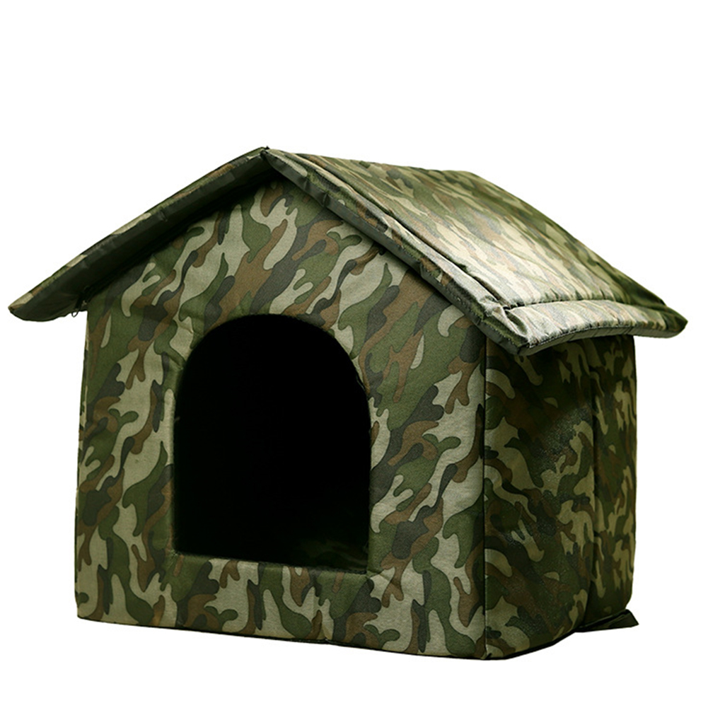 Outdoor Waterproof Cats Dog Houses Winter Tent Indoor Outdoor Cold-Proof Nest For Small Medium Pet Animal medium size