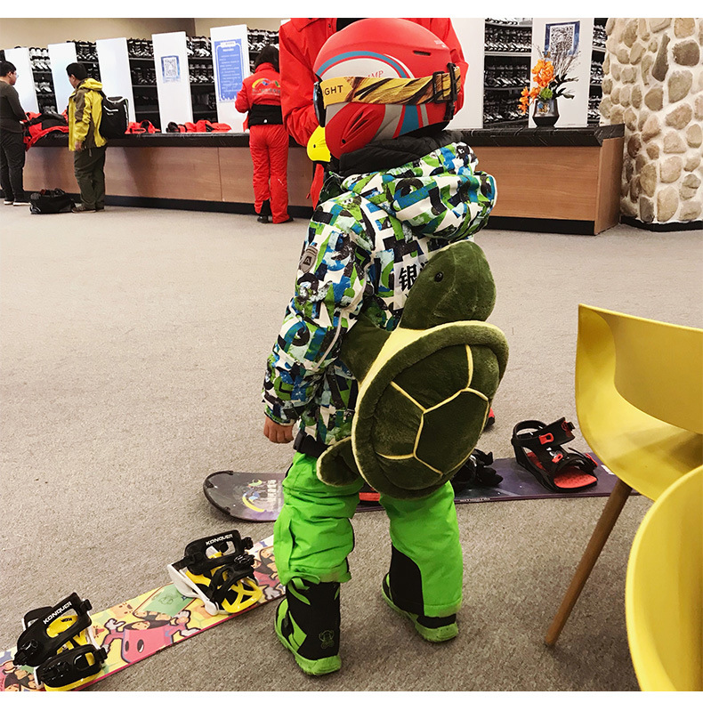turtle snowboarding pad