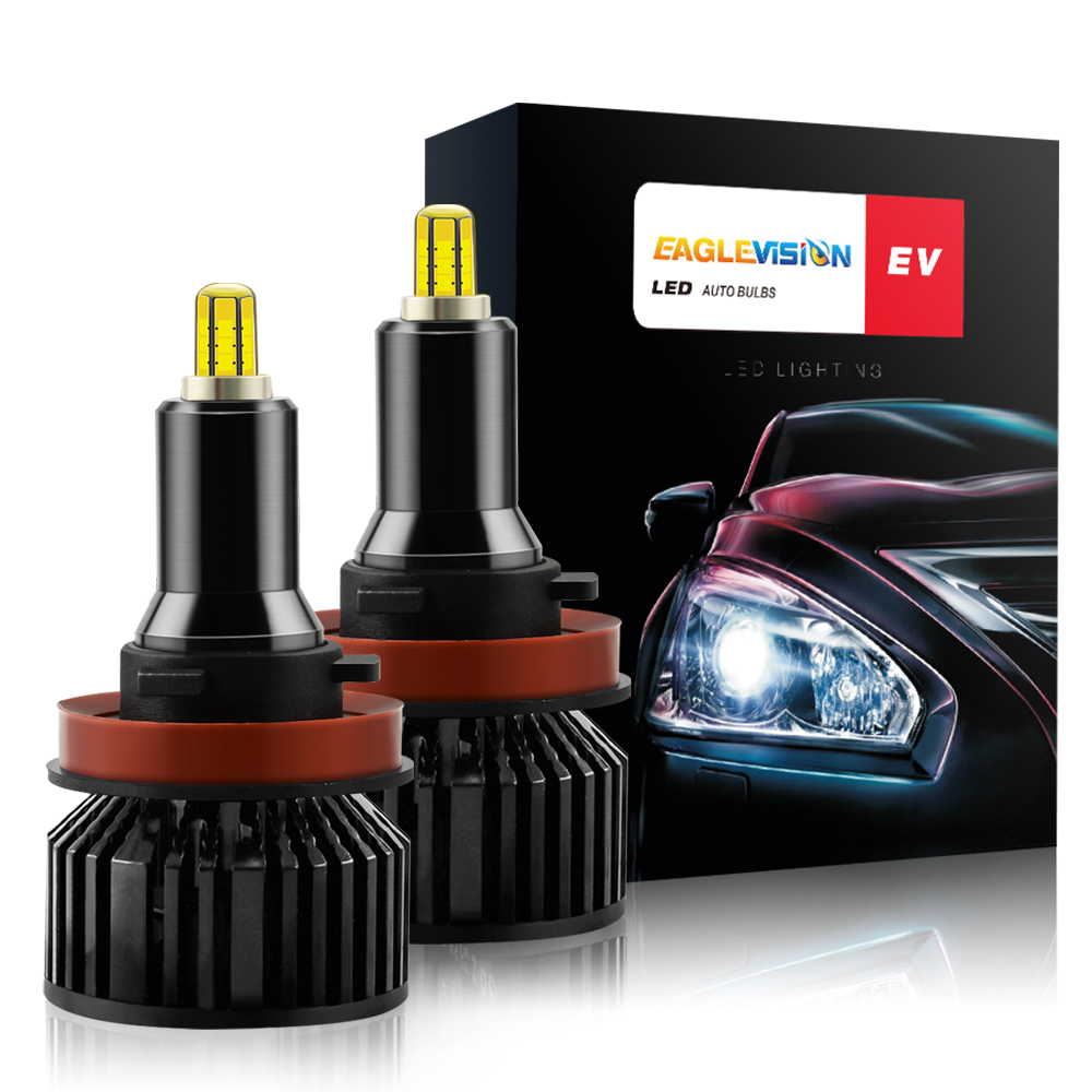 Wholesale 1 Pair Aluminum V8 Led Car Headlights Led Headlights Bulbs