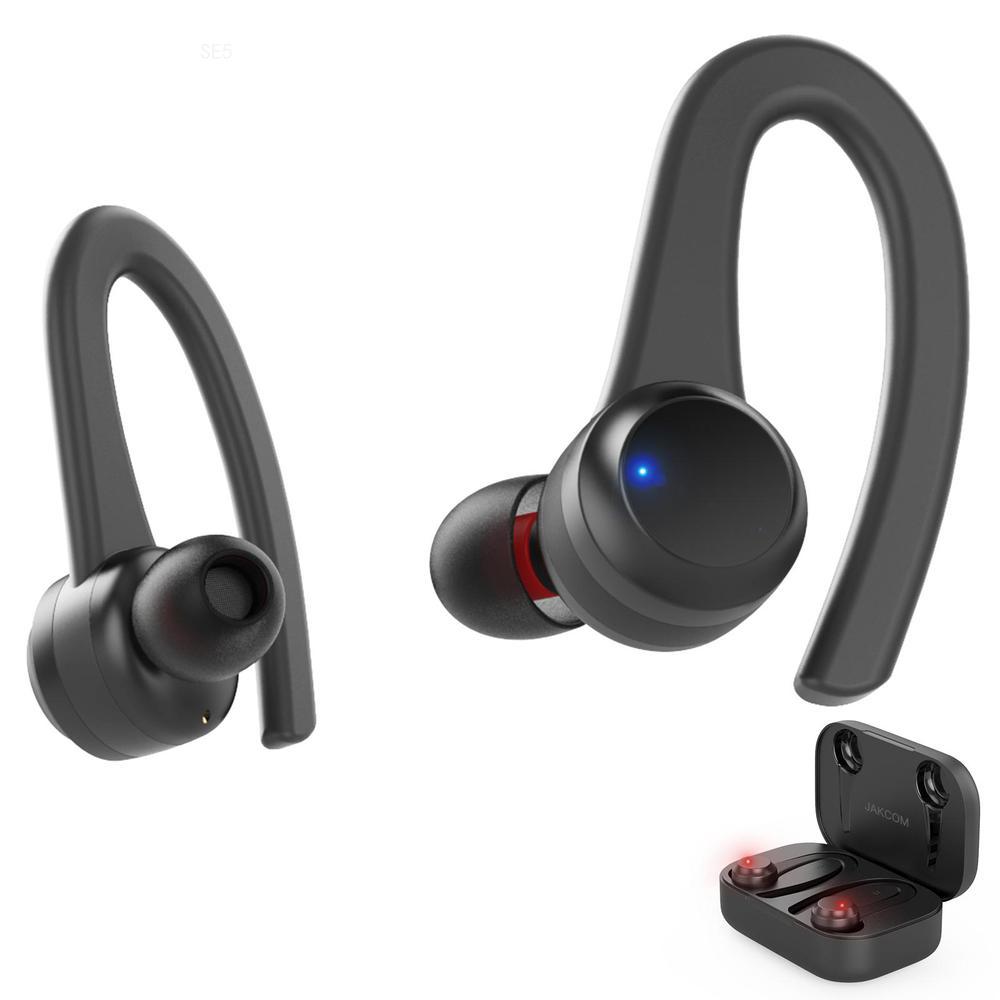 Se5 True Wireless Sports Headset Bluetooth-compatible 5.0 Waterproof Sport Delay-free Earbuds Suitable For Bone Conduction black