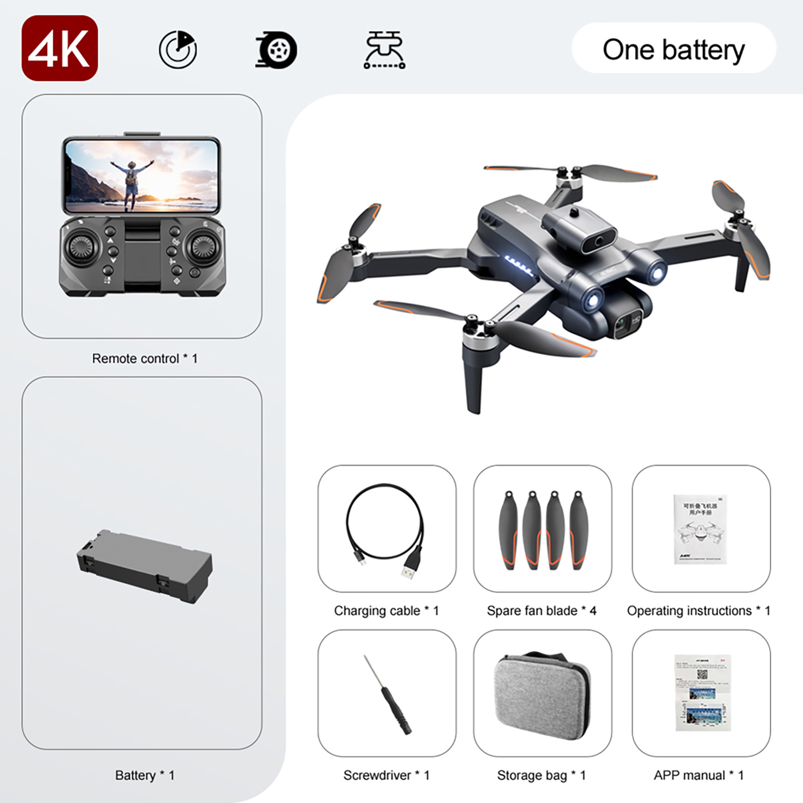 Wholesale Ls-S1s Mini Drone with HD Camera Wifi Optical Flow