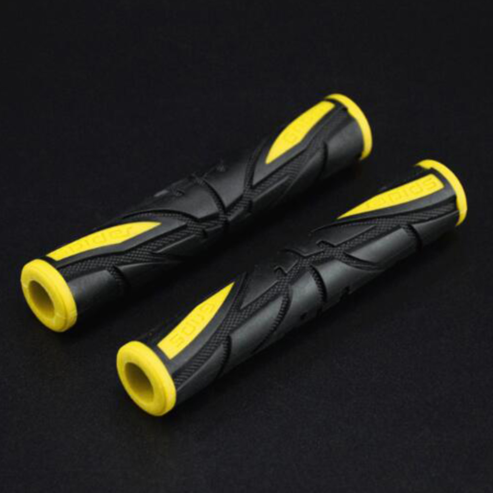 2Pcs Universal Soft Non-Slip Brake Lever Grip Protector Handlebar Cover for Motorcycle yellow