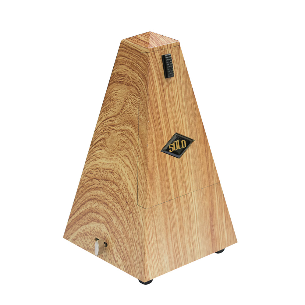 SOLO SLM -360 Piano Guitar Violin Mechanical Metronome Stringed Instrument Metronome Guitar Parts light wood color