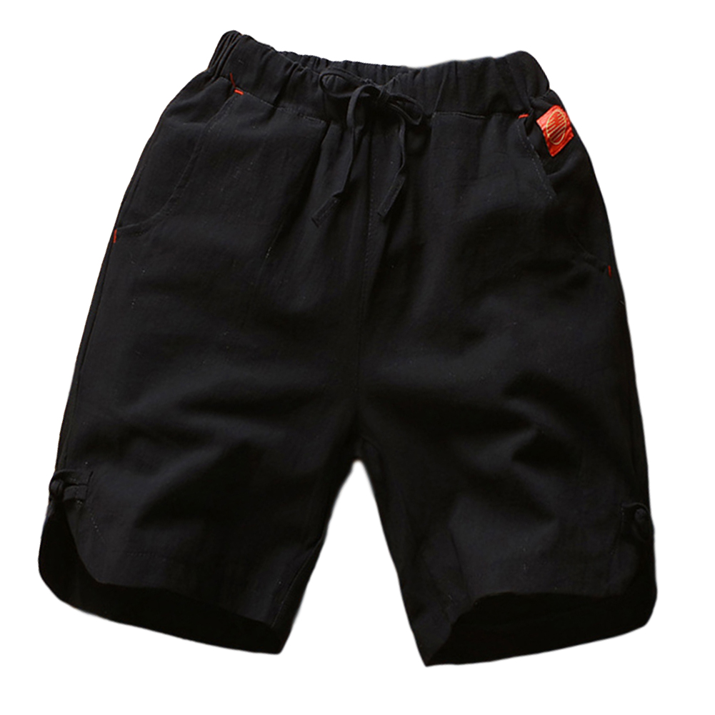Wholesale Men's Beach Pants Summer Cotton and Linen Solid Color Casual ...