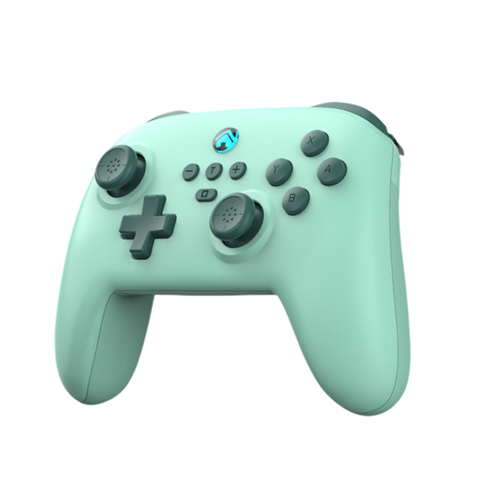 S11 Games Controller Wireless Rechargeable Handheld Controller With Vibration Motors Technology Compatible For Switch Pro Console green