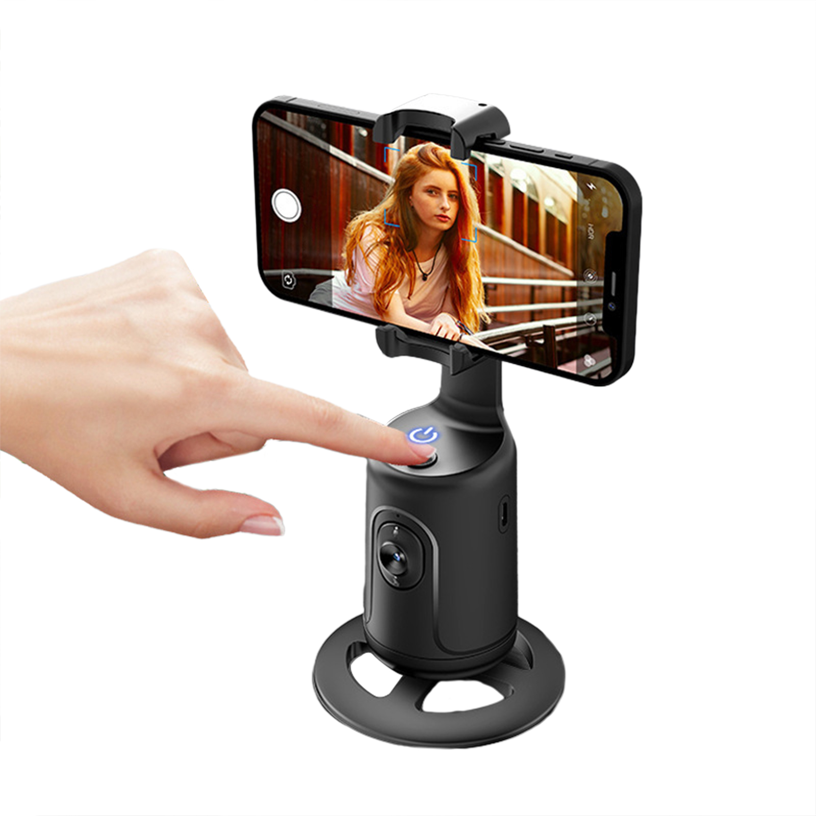 Gimbal Stabilizer Auto Face Tracking Phone Holder Desktop AI Automatic Gimbal Stand