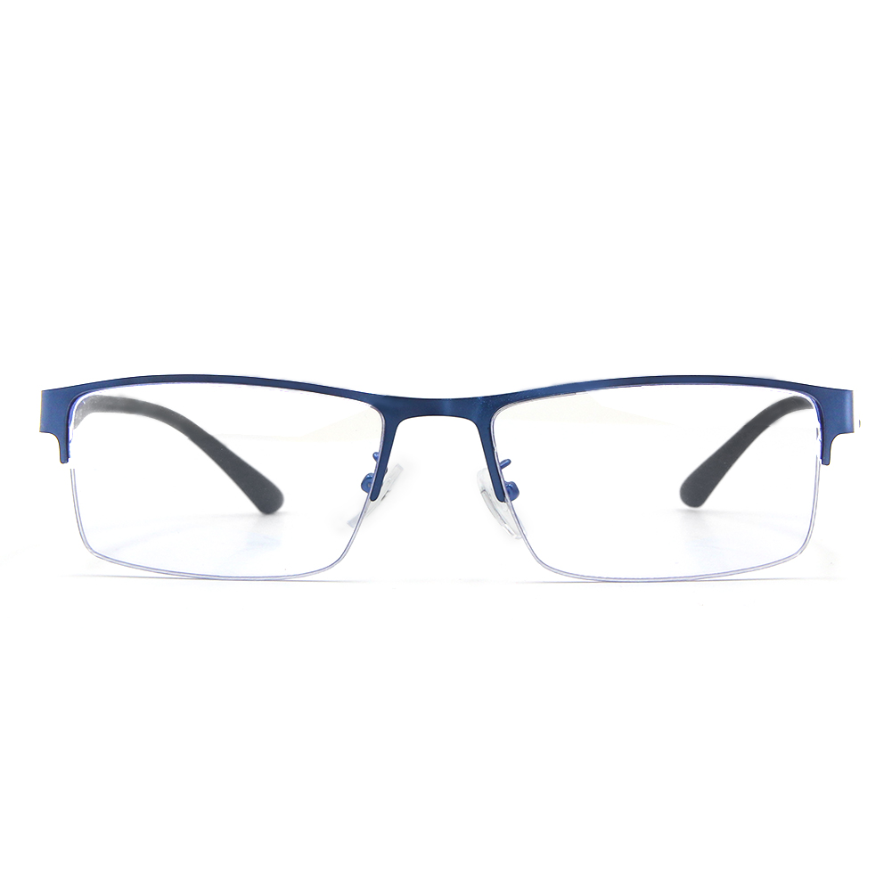 [US Direct] Cyxus Blue Light Blocking [Lightweight TR90] Glasses Anti Eye Strain Headache Computer Eyewear, Unisex (8323T01, Black) Block Droplets Blue_M