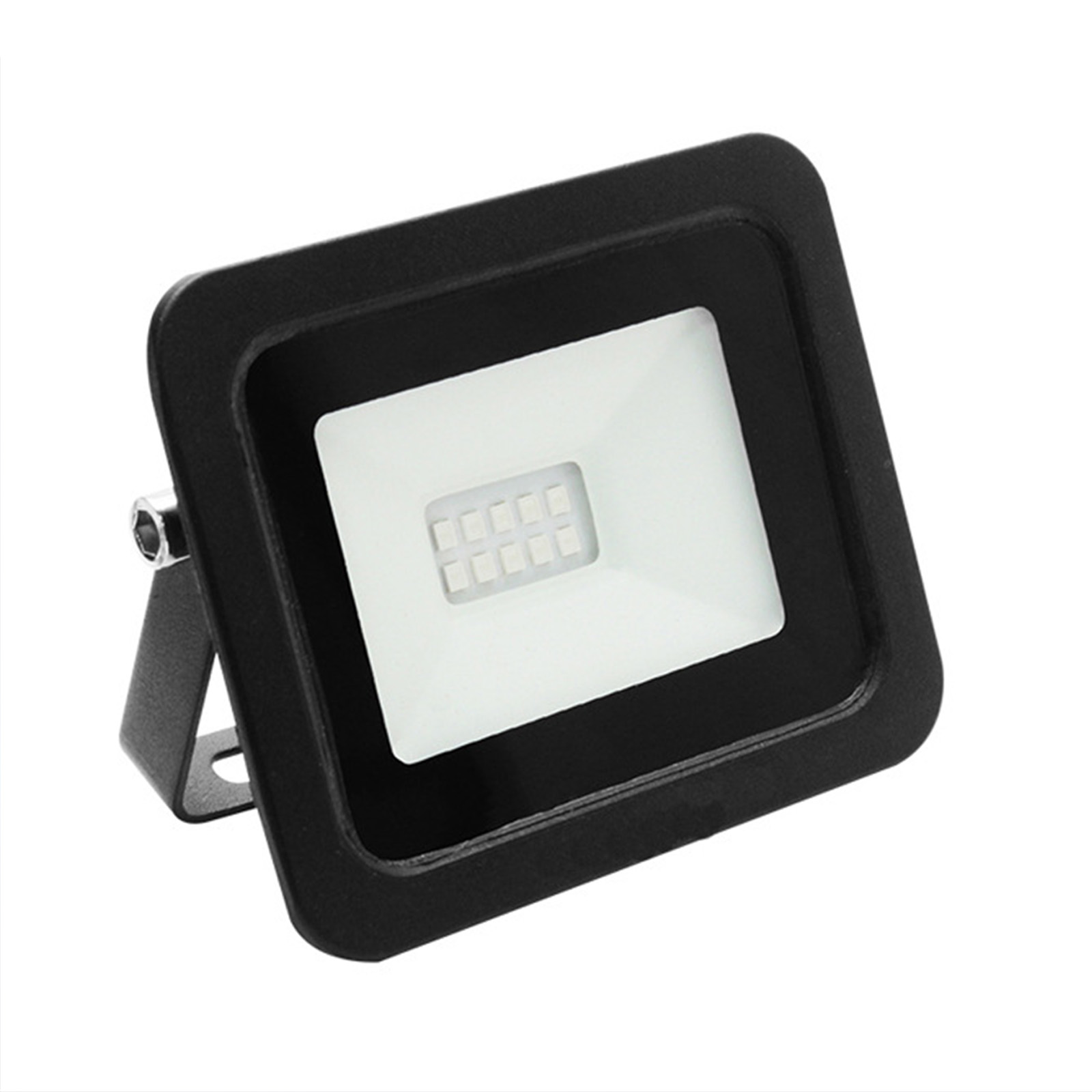 10W LED Black Light With Adjustable Bracket Wire 5ft 120° Light Range Plug IP66 Waterproof LED Flood Light For Party Fluorescent Poster Decoration 395nm