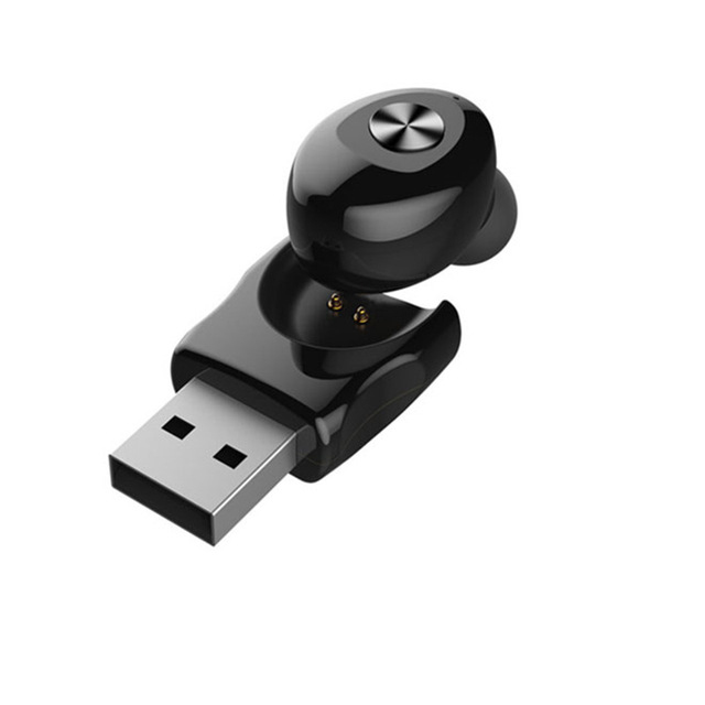 Stereo Wireless Headset Sport Bluetooth 5.0 Earphone with Mic HIFI Sound Earbuds Handsfree for iPhone Huawei Xiaomi black