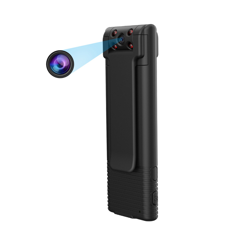 Portable Camera High-definition Magnet Adsorption Lens Ultra-long Battery Life Night Vision Camera black