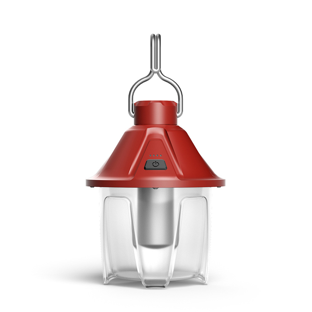 Rechargeable Retro Metal Camp Light Emergency Lighting Portable Waterproof Outdoor Tent Bulb