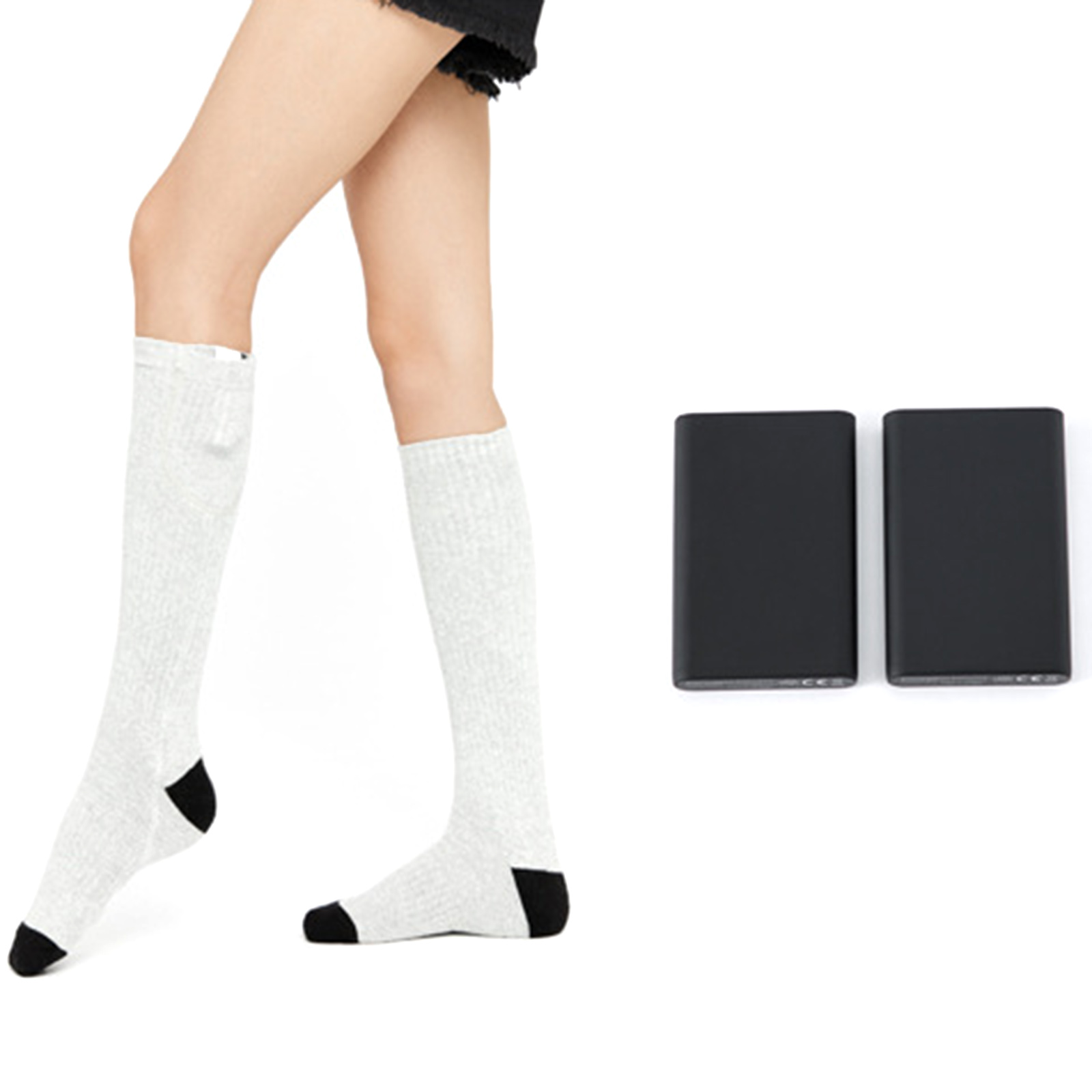 Winter Heated Socks For Men Women, Electric 3 Modes Adjustable Heated Socks, Battery Heated Socks