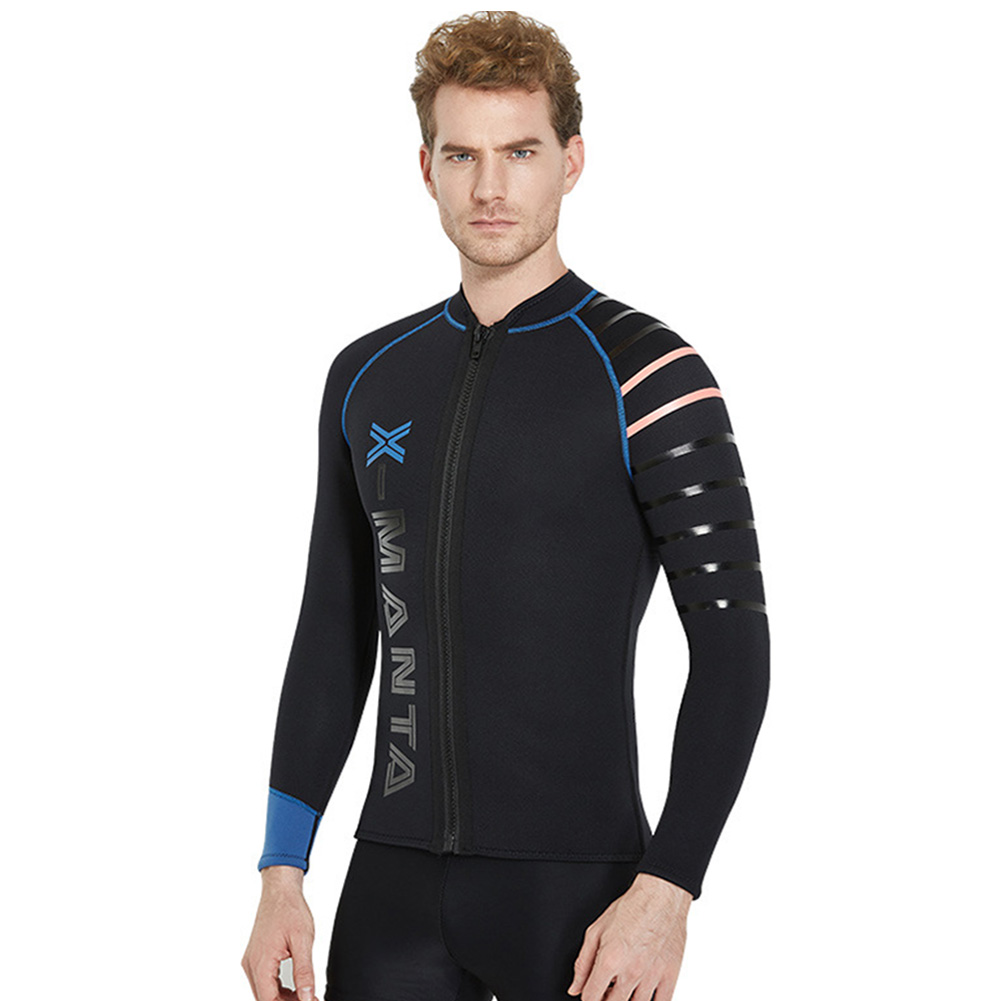 Wholesale Diving Suit Jacket 3MM Front Zipper Thicken Warm Sunblock
