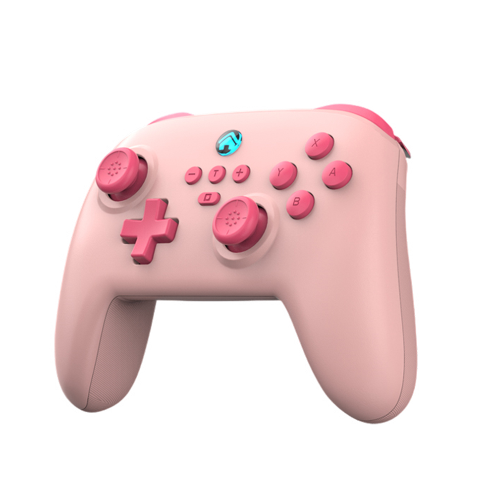 S11 Games Controller Wireless Rechargeable Handheld Controller With Vibration Motors Technology Compatible For Switch Pro Console pink