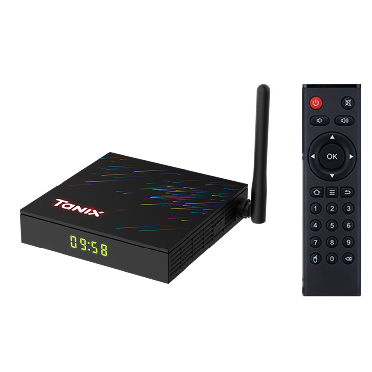 Tx68 Allwinner H618 android 12 Smart Tv Box Dual Band Wifi6 4k Media Player Set