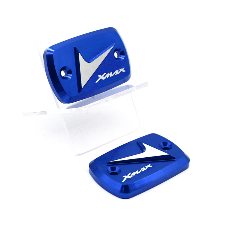 For YAMAHA XMAX300/250/400 Motorcycle Front Brake Clutch Cylinder Fluid Reservoir Cover Protective Cap blue