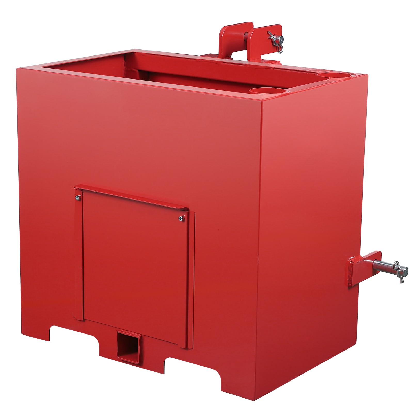 US GARVEE 3 Point Ballast Box 800lbs Capacity Standard 2 inch Hitch Receiver with 5cu.ft Volume