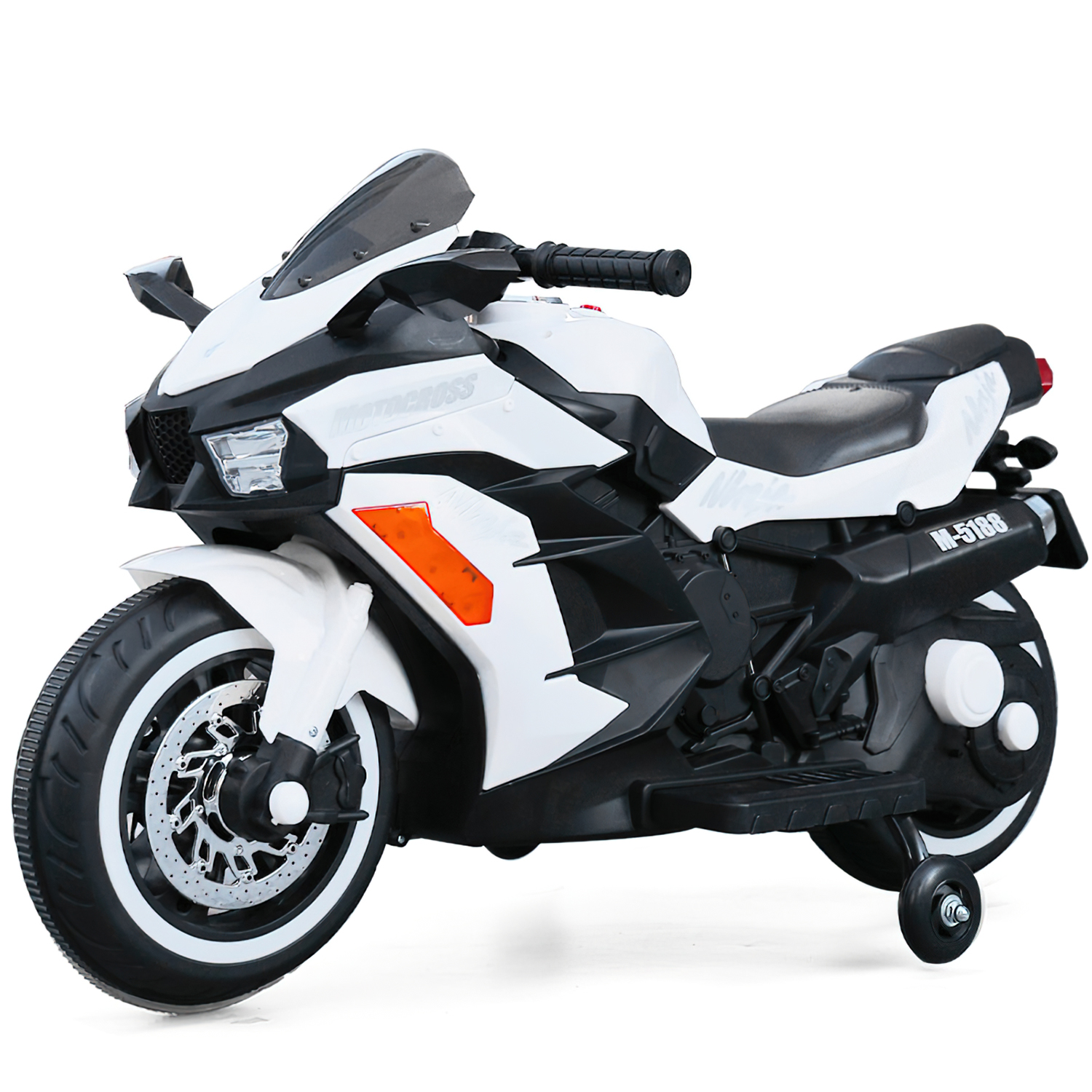 US Electric Motorcycle Toys 12v Battery 2-wheel Motorbike Kids Rechargeable
