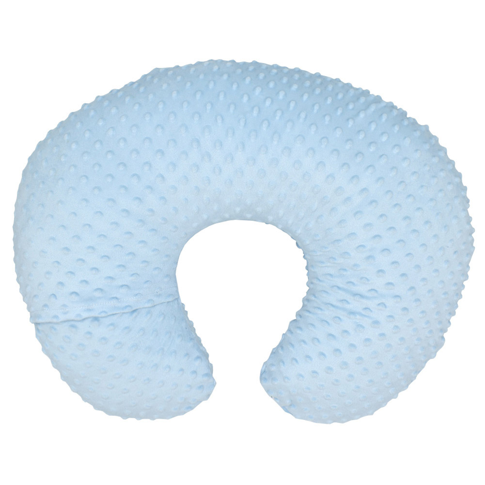 Nursing Pillow Cover Breastfeeding Pillow Slipcover Fits u-type Nursing Pillow for Baby Boy Girl Sky blue