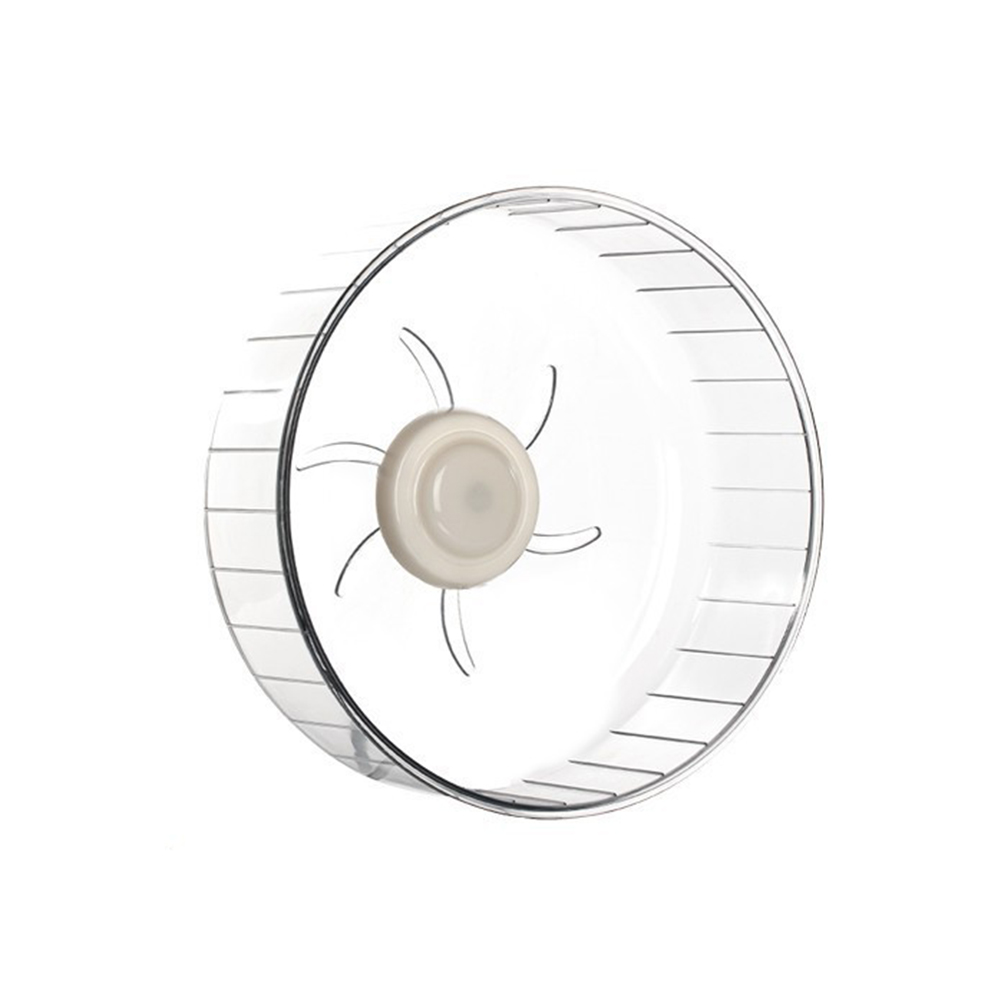 Hamster Exercise Wheel Acrylic Running Wheel Exerciser Chinchilla Treadmill Ultra Quiet Exercise Wheel Hamster Running Wheel