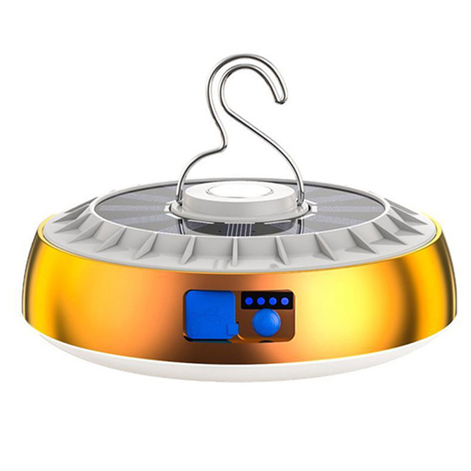 5.5v 20w Led Ufo-shaped Solar Light Super Bright Energy Saving Emergency Lamp