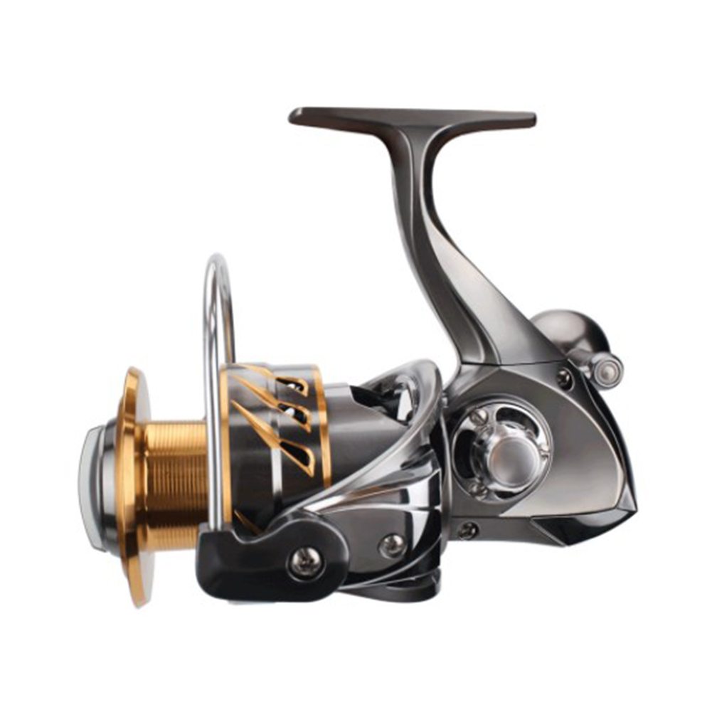 Spinning Fishing Reel 11+1BB Steering-wheel Crap CNC Handle Reel  4000D aluminum alloy spinning wheel