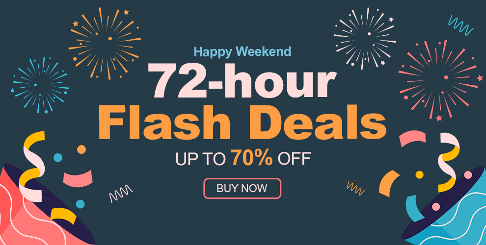 72 Hour Flash Deals