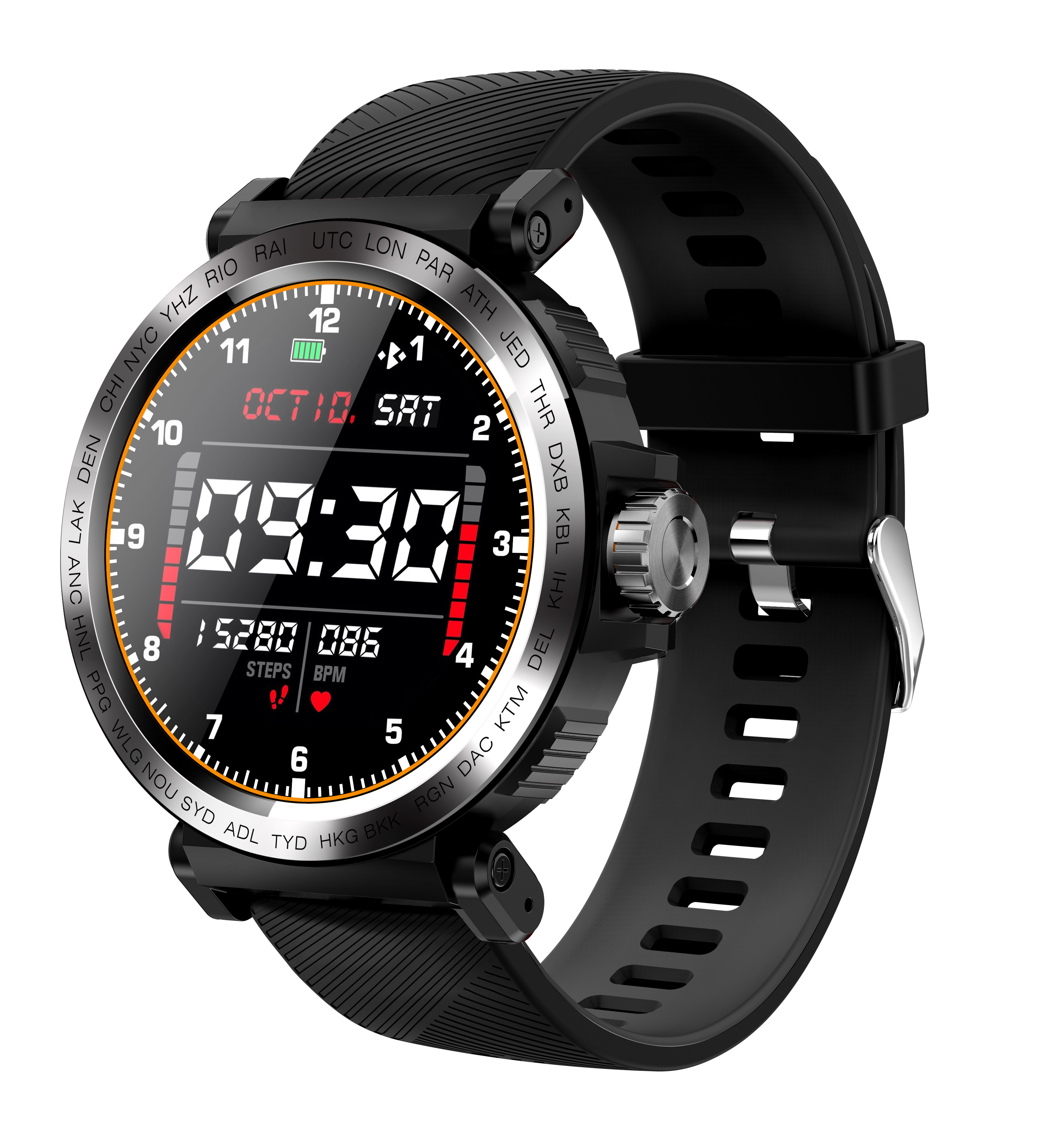 Wholesale S18 Smartwatch Full Touch Heart Rate Blood Pressure Sleep ...