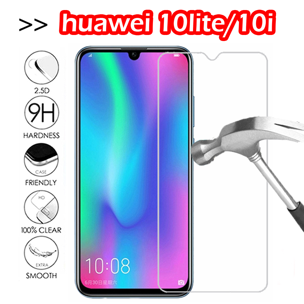 9H Protective Glass For Huawei Honor 10lite/10i Tempered Glass Screen Protector Film Transparent