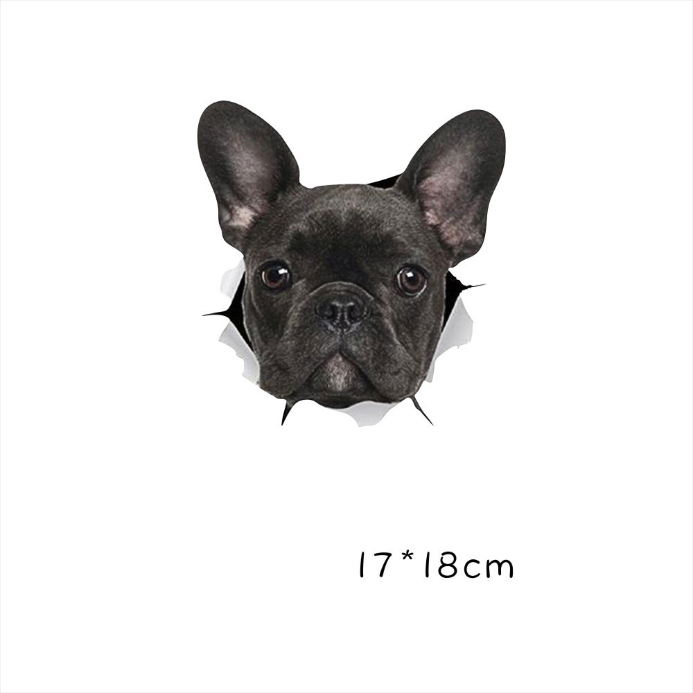 Wholesale Funny Car Sticker Body Dog Cat Puppy Scratch Paint Subsidies Cartoon Simulation Door Body Decal Black Dog 17 18cm From China