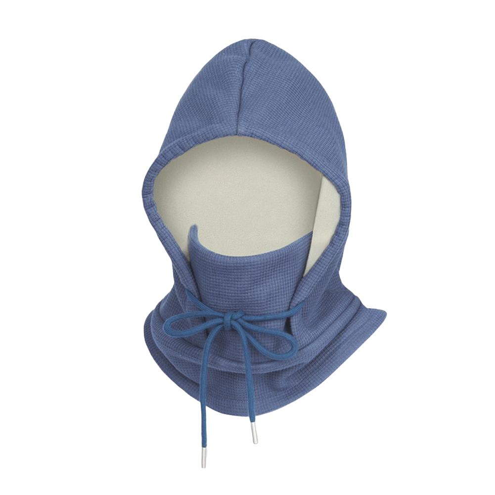 Balaclava Ski Mask Windproof Thermal Winter Oriel Velvet Scarf Mask For Cold Weather Cycling Women Men indigo