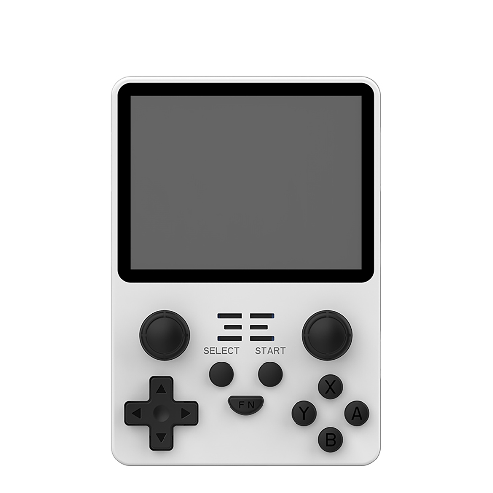 Rgb20s Handheld Game Console Retro Open Source System HD Ips Nostalgic Joystick Arcade Children Gifts (english Version) White 16+128GB
