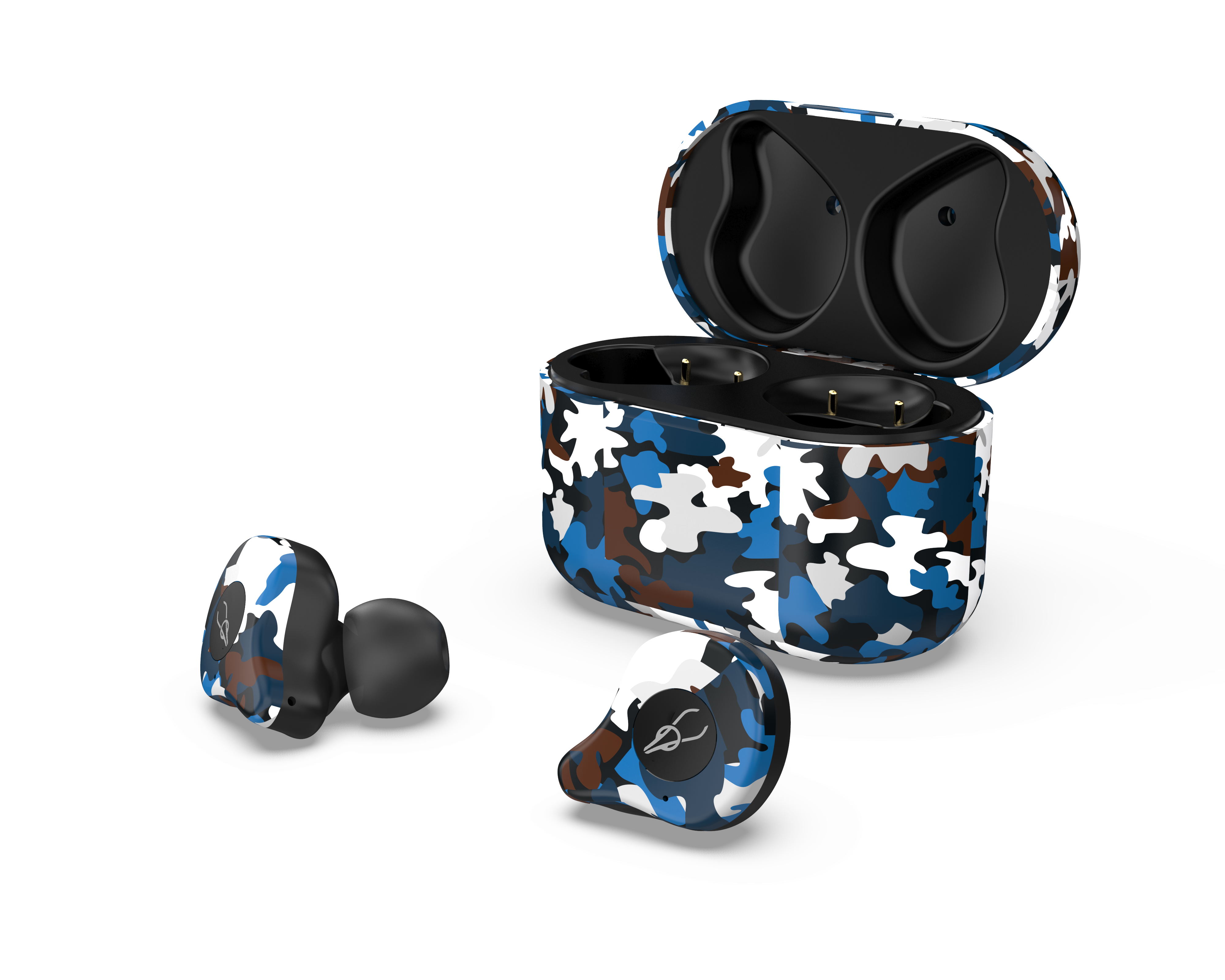 Sabbat E12 Ultra Camouflage TWS Bluetooth 5.0 Earphone Stereo Wireless Sport Earbuds Caribbean