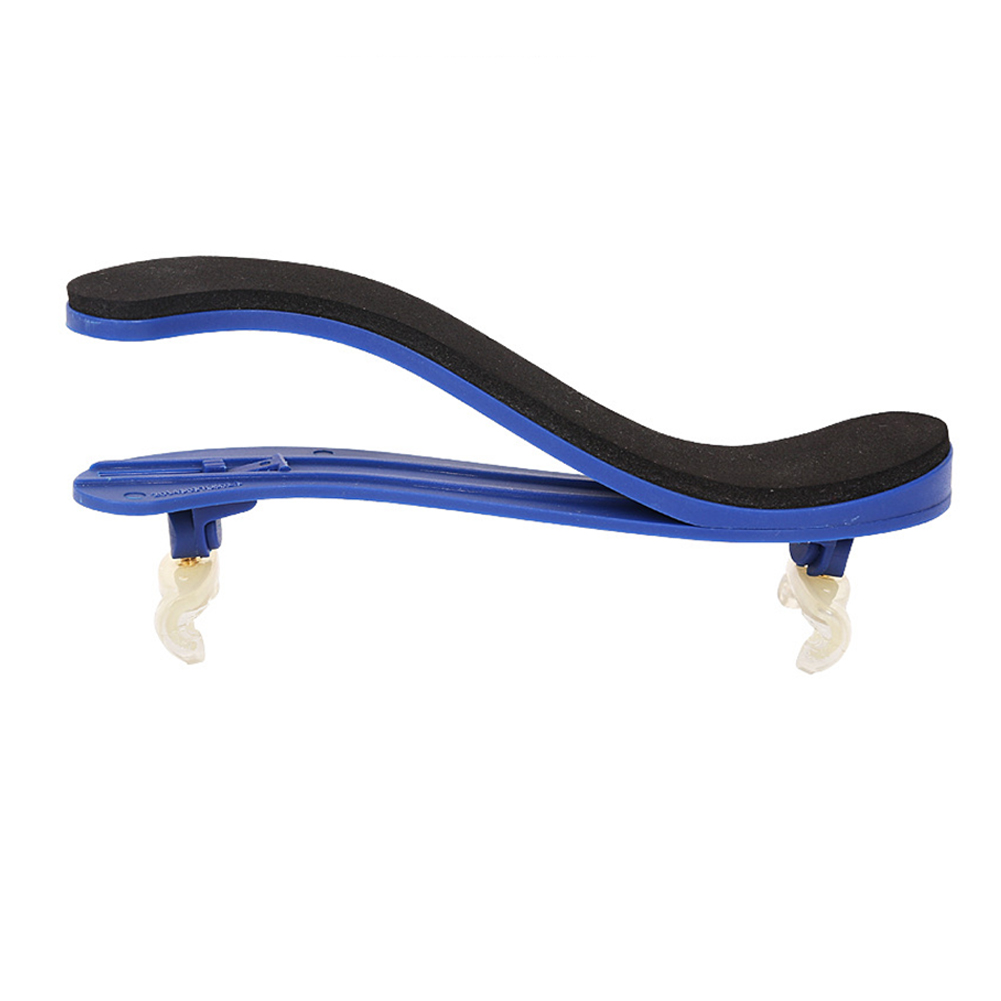 4/4-4/3 Adjustable Violin Shoulder Rest Chin Rest Violin Parts Accessories blue