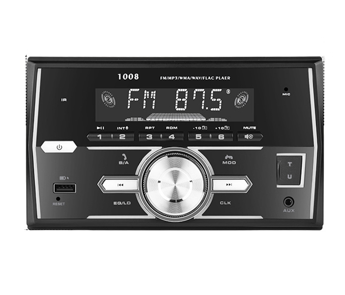Dual Din Car Mp3 Player Bluetooth Hands Free Iso Interface Ubs Player