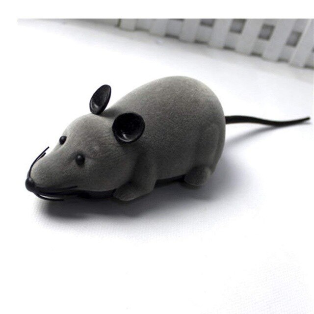 Wireless Remote Control Mock Fake Rat Mouse Mice RC Animal Toy Prank ...