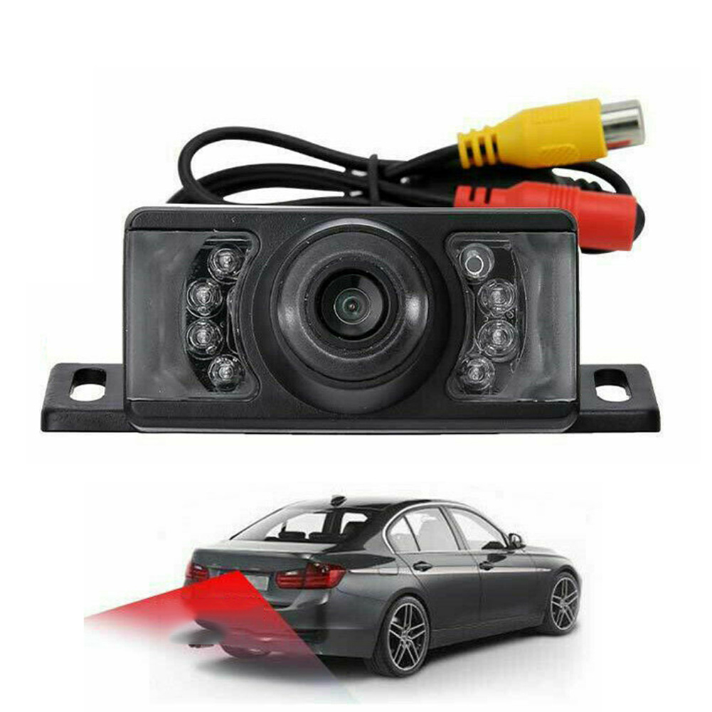 Universal Car Camera Waterproof External Parking Reversing Rear View Backup Camera black