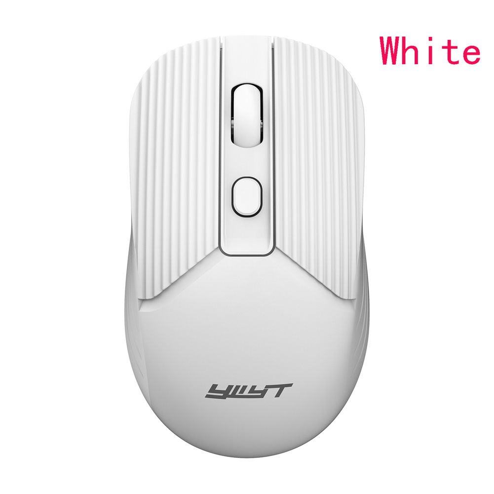 Ywyt G862 2.4ghz Wireless Mouse Usb Interface 2400dpi Adjustable Ergonomic Optical Gaming Mouse For Laptop Pc White