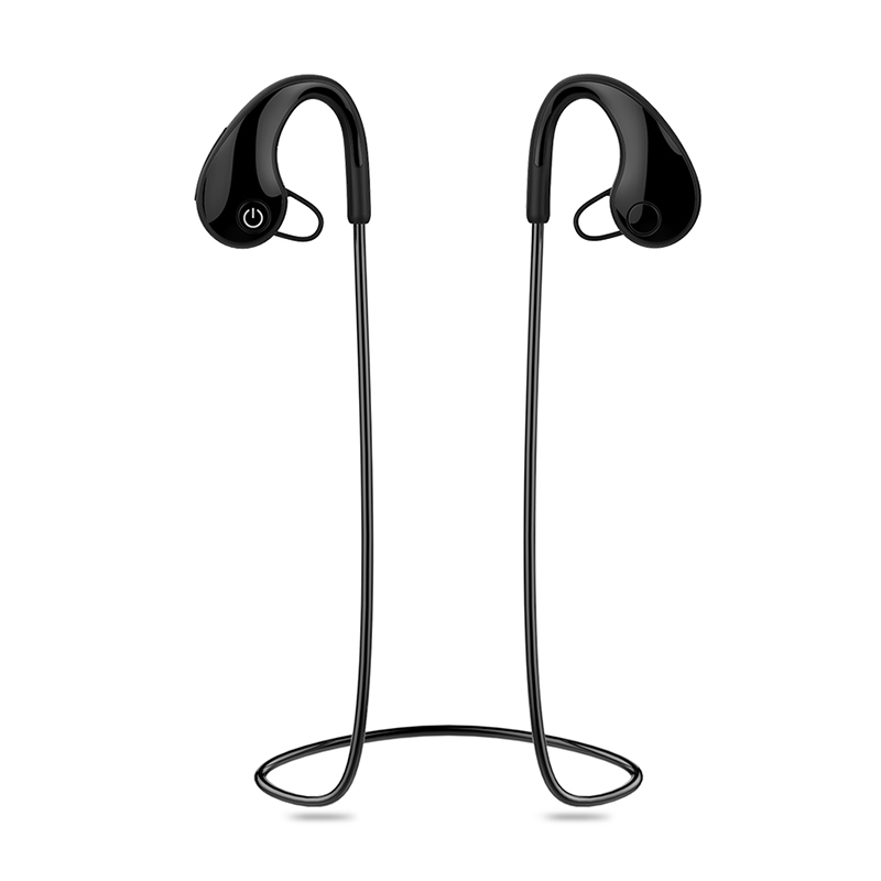 Mini Bluetooth  Earphone Sport Running Headset Stereo Earbuds Earphones black