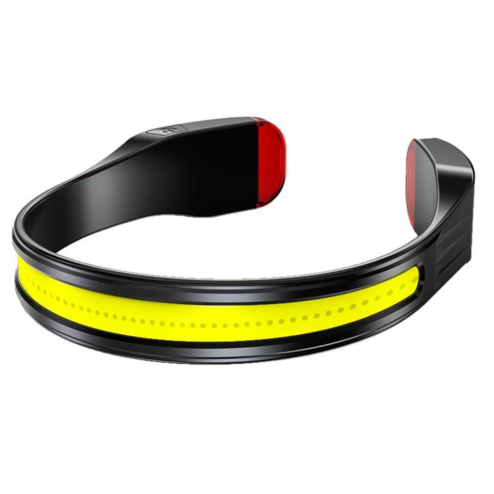 COB LED Rechargeable Headlamp With Warning Taillight Super Bright For Camping Climbing Hiking Fishing Night Reading Running